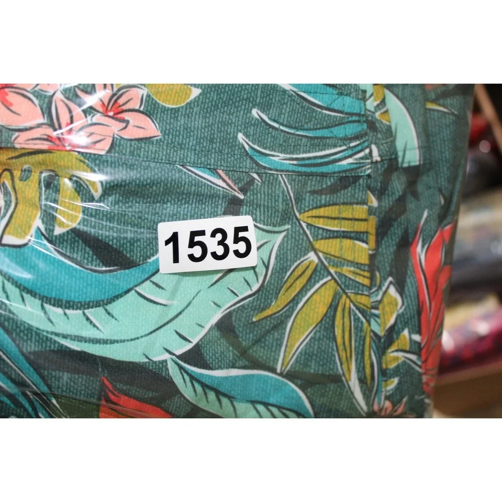 RipSkirt‎ Hawaii Women's Large Tropical Wrap Skirt and Sage Green T-Shirt Set